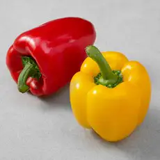 상품 이미지: 파프리카 혼합 2입(빨강+노랑), 280g, 2개입, 1개