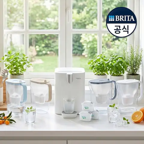 상품 이미지: 물 사지 말고 거르세요! 브리타 필터형 정수기/리켈리/마렐라 외