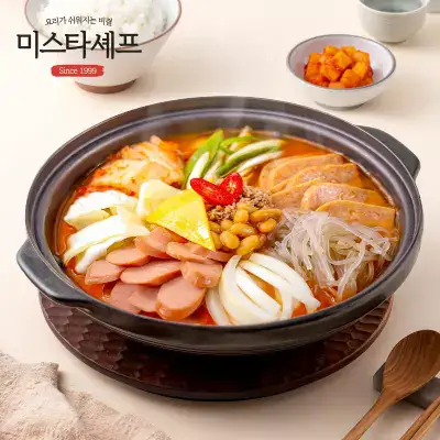 상품 이미지: [미스타셰프] 부대찌개 600g x 4팩 /2세트구매시 부대찌개 증정