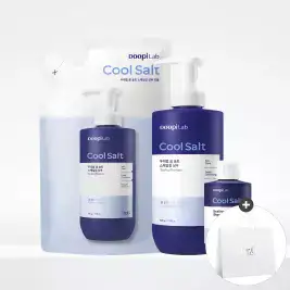 상품 이미지: 닥터지 두피랩 쿨 솔트 스케일링 샴푸 500g+리필 500g+100g 기획세트 (온라인 단독)+(증정) 쇼핑백