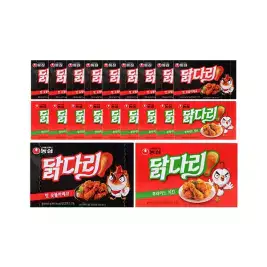 상품 이미지: 농심 숯불바베큐 66g, 10개 + 닭다리후라이드 66g, 10개