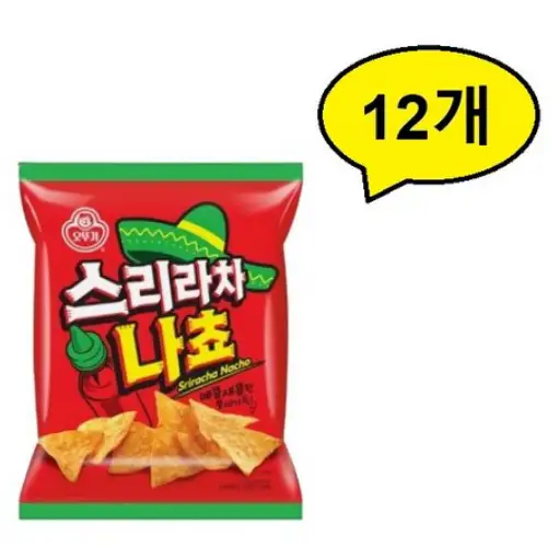 상품 이미지: 오뚜기 스리라차나쵸, 12개, 120g