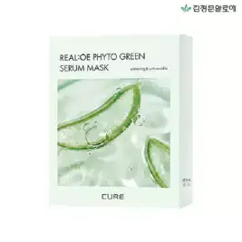 상품 이미지: 김정문알로에 리알로에 피토 그린 세럼 마스크팩 10매