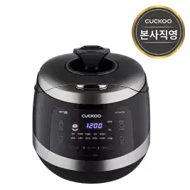 상품 이미지: [자정까지! 21만+5만 상당 필터형정수기] 쿠쿠 10인용 IH전기압력밥솥 블랙&다크실버 CRP-HWF1060FDM