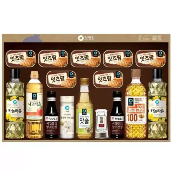 상품 이미지: 2026 설날 청정원 종합 16호 선물세트 1박스 쇼핑백 구성 명절 선물세트
