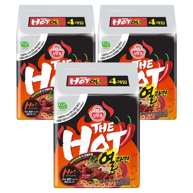 상품 이미지: 오뚜기 더핫 열라면 120g, 12개