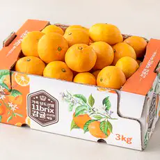 상품 이미지: 가족 당도선별 11brix 감귤 박스, 1박스, 3kg(로열과)