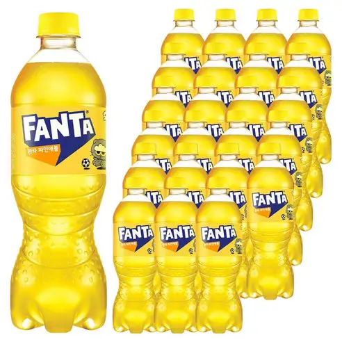 상품 이미지: 환타 파인애플 탄산음료, 600ml, 24개