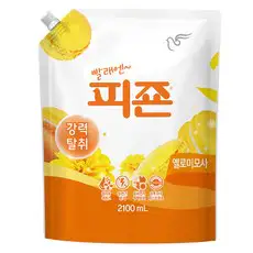 상품 이미지: 피죤 레귤러 섬유유연제 옐로미모사 리필, 2.1L, 1개입, 1개
