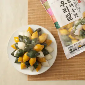 상품 이미지: 칠갑농산 정성담은 우리쌀 삼색송편 2kg (1kg+1kg) 명절 답례 선물