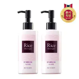 상품 이미지: 온더바디 라이스테라피 쌀겨 클렌징 오일 200ml x 2개