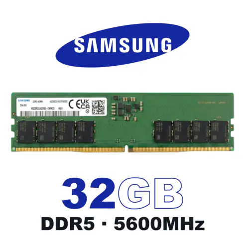 상품 이미지: 삼성 DDR5 데스크탑 램 컴퓨터 메모리 UDIMM