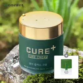 상품 이미지: [내일도착] 김정문알로에 큐어 플러스 크림 80g 2개