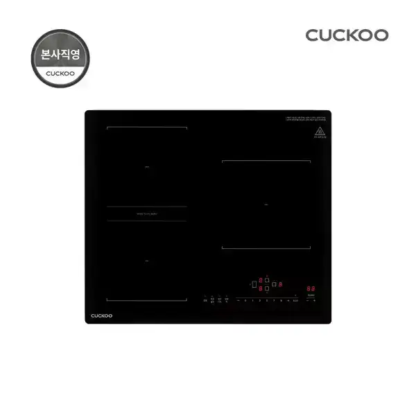 상품 이미지: [카드+T멤 28만] 쿠쿠 3구 인덕션 하프 프리존 블랙 CIR-M301FB