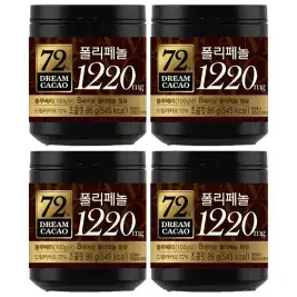 상품 이미지: 롯데웰푸드 드림카카오72%, 86g, 4개
