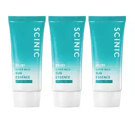 상품 이미지: 싸이닉 엔조이 슈퍼 마일드 수분 선에센스 50ml / 저자극 선크림 차단제 3개