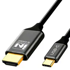 상품 이미지: 인네트워크 4K 30Hz 지원 USB3.1 C타입 to HDMI 영상변환 미러링 컨버터 케이블 IN-CH4303, 1개, 3m