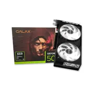 상품 이미지: 갤럭시 GALAX 지포스 RTX 5050 BLACK OC V2 D6 8GB DUAL HDMI