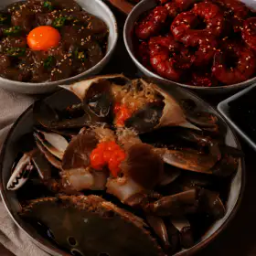 상품 이미지: 암꽃게 간장게장2kg+간장깐새우장 400g+양념깐새우장 400g