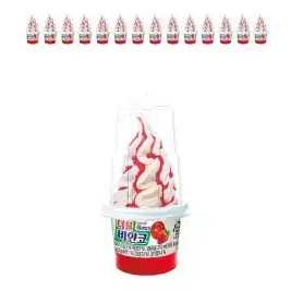 상품 이미지: [슈팅냉동] 롯데웰푸드 더블비얀코, 210ml, 15개