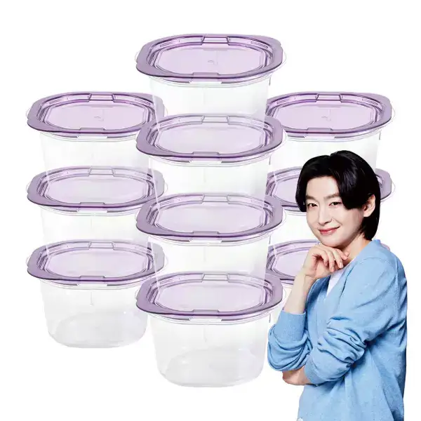 상품 이미지: 에코센스 올트라이탄 냉동밥보관용기 히트락 컵밥 350ml 450ml 8종세트