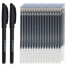 상품 이미지: 사루루 기화펜 2p + 리필심 100p 0.5mm, 블루, 1개
