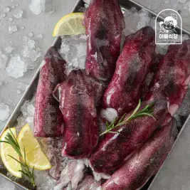 상품 이미지: 아빠식당 녹진한 통찜용 초코 손질 총알한치 900g (300gx3팩)
