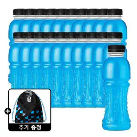 상품 이미지: 파워에이드 마운틴블라스트 무라벨 355ml 20페트 (1박스) +(증정) 파워에이드 슈즈백