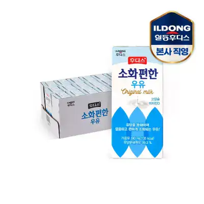 상품 이미지: 후디스 소화 편한 우유 오리지널 190ml*24입