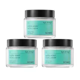상품 이미지: 싸이닉 슈퍼 모이스트 페이셜 119 수분크림 80ml / 건성 미백 주름개선 3개