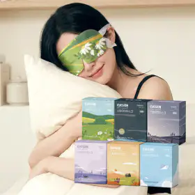 상품 이미지: (40매) EYESION 향기 스팀 온열 수면안대 꿀잠 숙면 눈피로회복 아이마스크 10매입 2+2