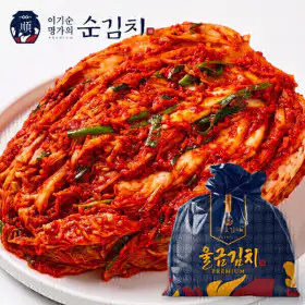 상품 이미지: 김치 이기순 명인의 (順)순 프리미엄 울금 포기김치 2kg 전재료 국산 100%