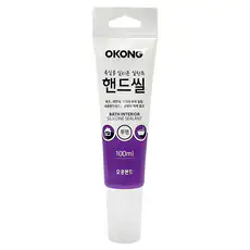 상품 이미지: 오공 욕실용 실리콘 핸드씰 투명 100ml, 1개