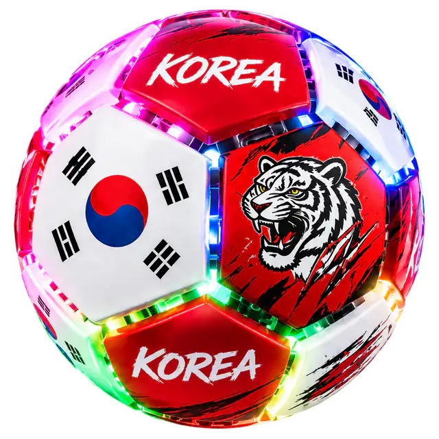 상품 이미지: LED 축구공 키캡 키링 응원 굿즈 딸깍이 클리커