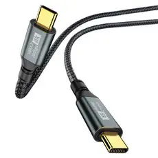 상품 이미지: Ytek 고급 USB 3.2 Gen2 C to C타입 PD 100w 20Gbps 8K 미러링 고속 충전 케이블 Ytek-CCG2-050, 50cm, 1개