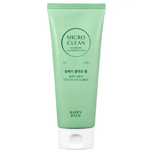 상품 이미지: 해피바스 마이크로클린 솝베리 클렌징폼, 150g, 1개