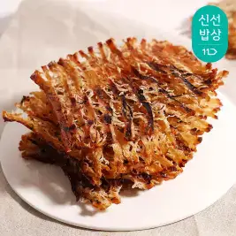 상품 이미지: [더주] 휴게소 철판구이 몸통 오징어 100g