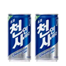 상품 이미지: 천연사이다, 190ml, 30개