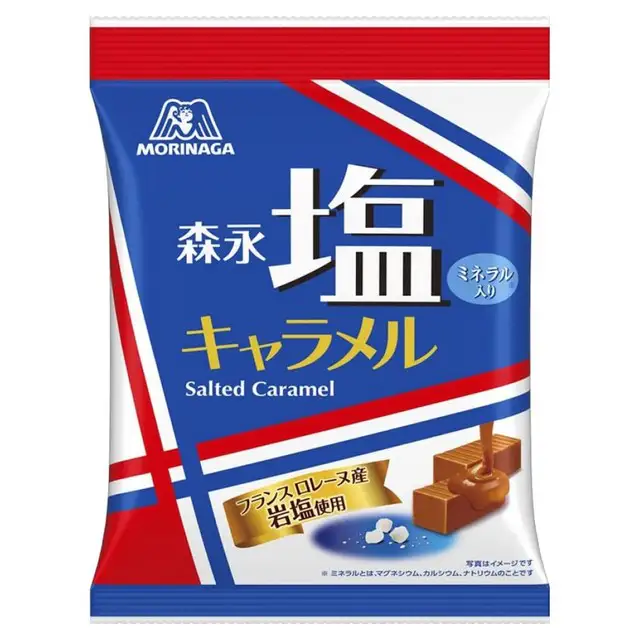 상품 이미지: 모리나가 소금 카라멜, 1개, 83g