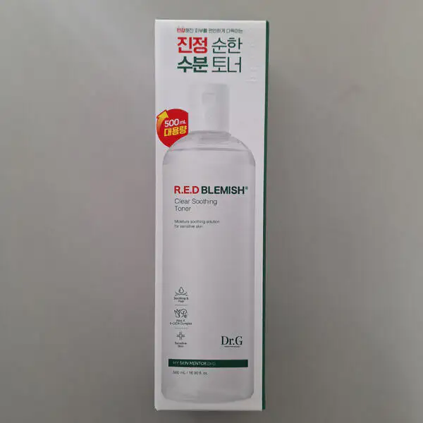 상품 이미지: 닥터지 레드 블레미쉬 클리어 수딩 토너 500ml