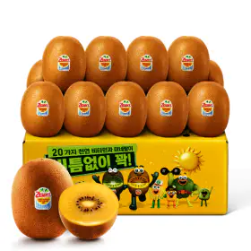 상품 이미지: (신선집중) 제스프리 점보 썬골드키위 20입 총 3.1kg내외