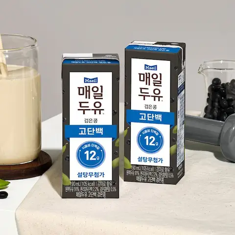상품 이미지: *매일두유 고단백 검은콩 190ml 48팩