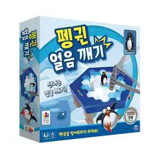 상품 이미지: 스핀마스터 펭귄 얼음 깨기 균형잡기 게임, 1개, 혼합색상