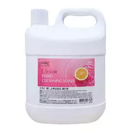 상품 이미지: 오릭스 핸드 클렌징워시 물비누 레몬향 4.1Kg 대용량 리필용 핸드워시 액상 손세정제
