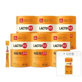 상품 이미지: 종근당건강 공식 락토핏 코어 (ALL NEW) 60포 6통 (360일분)+락토핏코어30포(구모델)