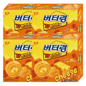 상품 이미지: 버터링 딥 황치즈맛 155g 4개
