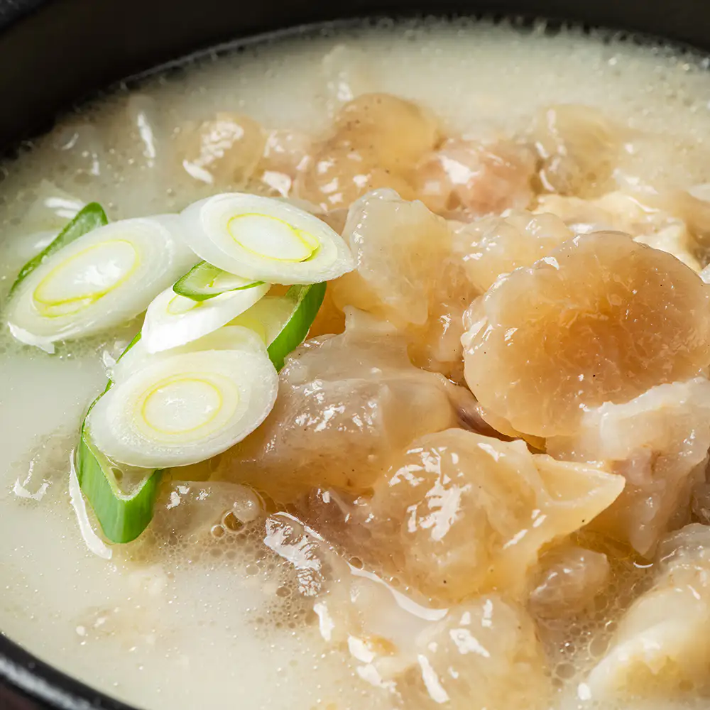 상품 이미지: 바르온 도가니탕 500g 스지 사골 곰탕 레트로트 실온 부모님 선물