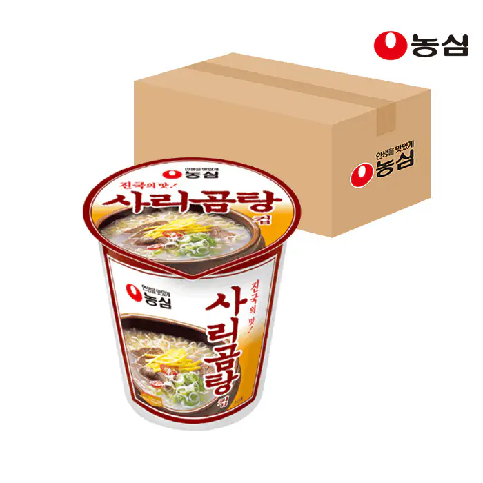 상품 이미지: 농심 사리곰탕 컵 61g, 30개