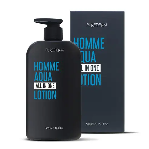 상품 이미지: 퓨어덤 옴므 아쿠아 올인원 로션, 500ml, 1개