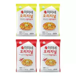 상품 이미지: 미미네 오리지널 2봉 + 매콤한맛 2봉 (12인분)